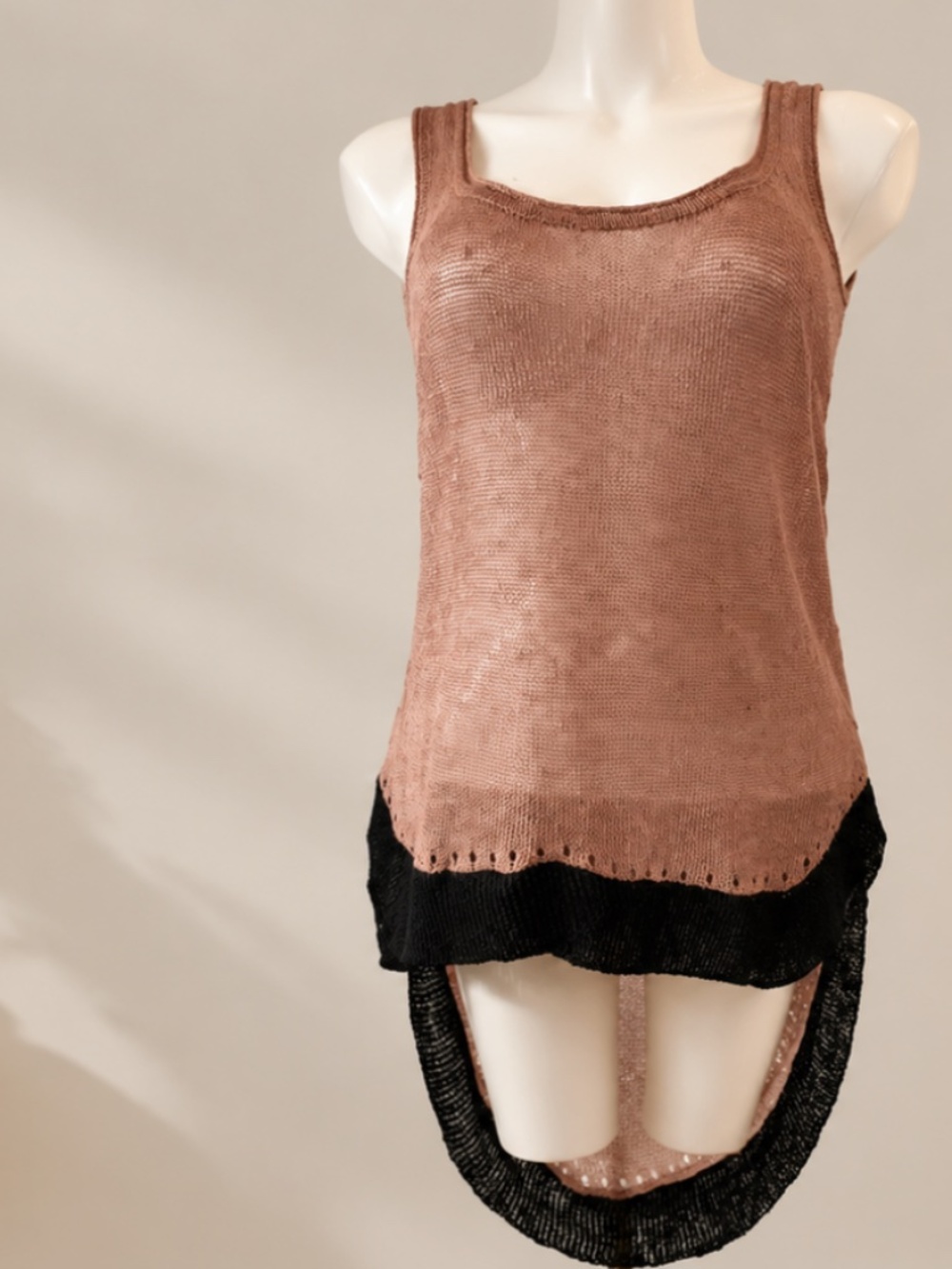 Hurley open-knit tank top